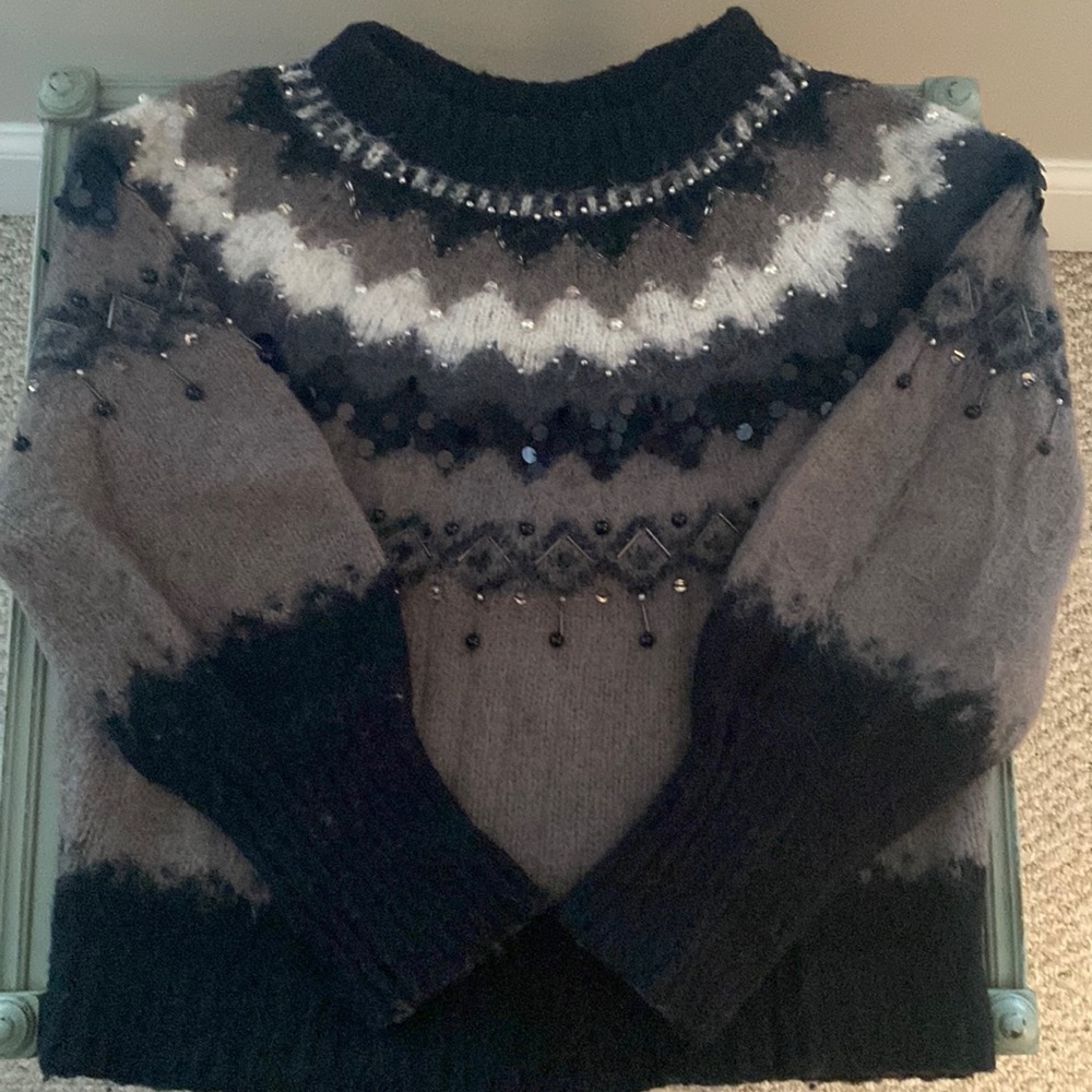 Anthropologie Sleeping on Snow Sweater - Picture 2 of 9